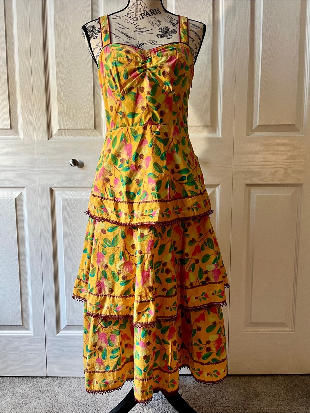 Farm Rio tiered dress
